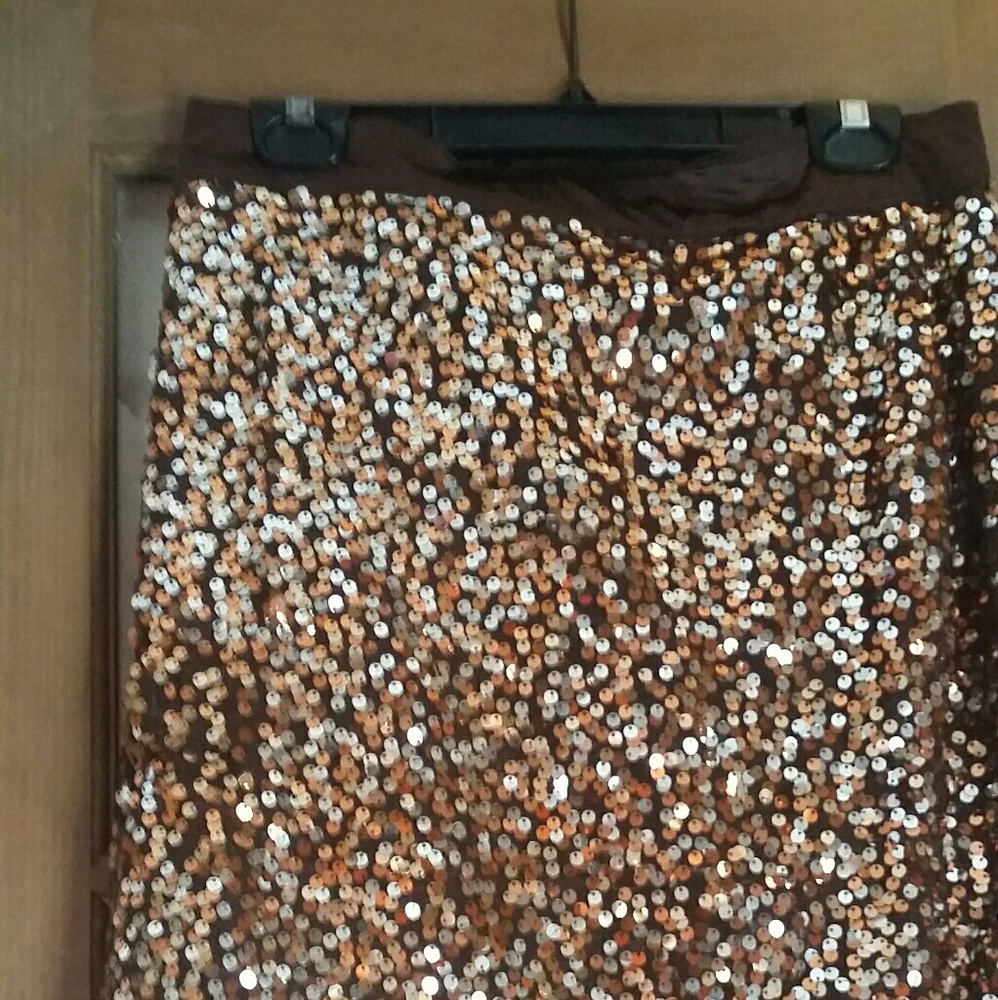 Sequin Mini skirt